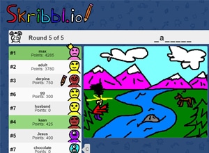 skribbl.io drawing game