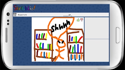 skribbl.io app
