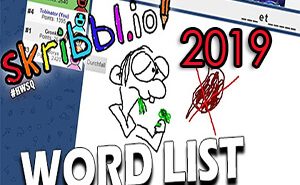 Skribblio Word List 2019 skribblio word list 2019