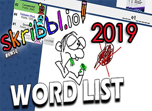 skribblio word list 2019