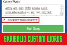 skribbl.io custom words list 2022